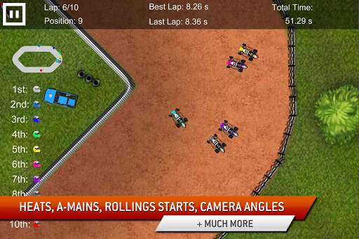 Dirt Racing Sprint Car Game 2 screenshot 5