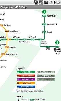 Singapore Offline MRT map screenshot 7