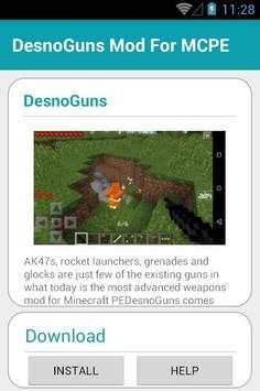 DesnoGuns Mod For MCPE screenshot 3