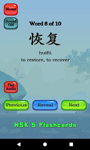 HSK 5 Chinese Flashcards скриншот 5