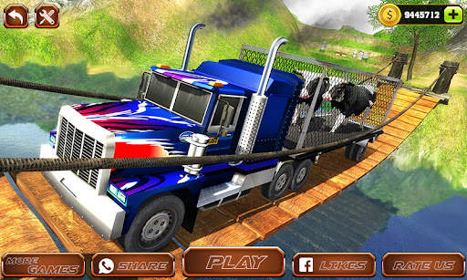 Farm Animal Truck Driver Game screenshot 1