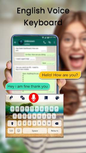English Voice typing Keyboard screenshot 3