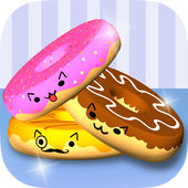 Donut Kitty Cats Tower Stack icon