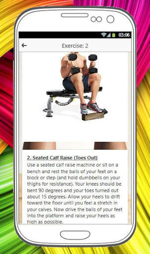 CALF WORKOUT screenshot 4