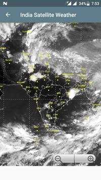 India Weather Satellite Images - IR, Heat, Rain screenshot 3
