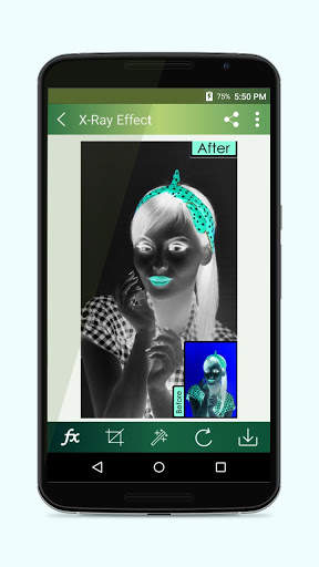 X-Ray Photo Editor Effect 4 تصوير الشاشة