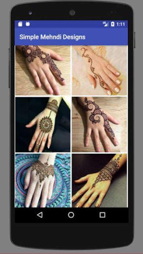 Simple Mehndi Designs 2022 screenshot 2
