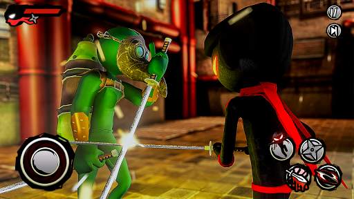Stickman Ninja Samurai - Sword Fighting Games 3D screenshot 4