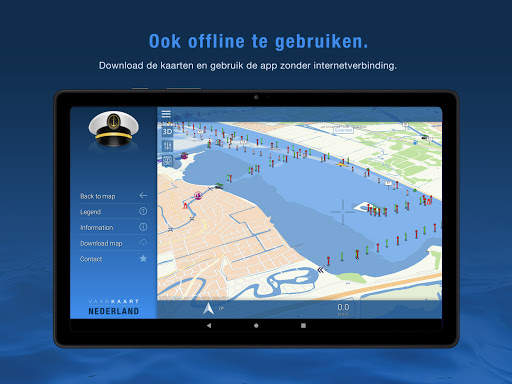 Vaarkaart Nederland 10 تصوير الشاشة