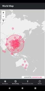 Corona Virus app screenshot 2