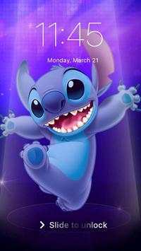 Stitch Wallpaper Lilo Funny Cute PIN Lock Screen screenshot 1