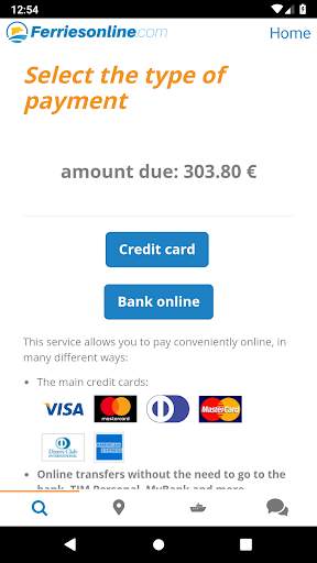 Ferries online screenshot 6