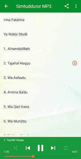 Maulid Simtudduror MP3 Offline screenshot 2