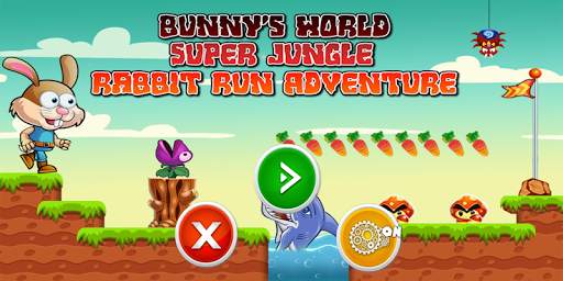 Bunny’s World - Super Jungle Rabbit Run Adventure screenshot 1