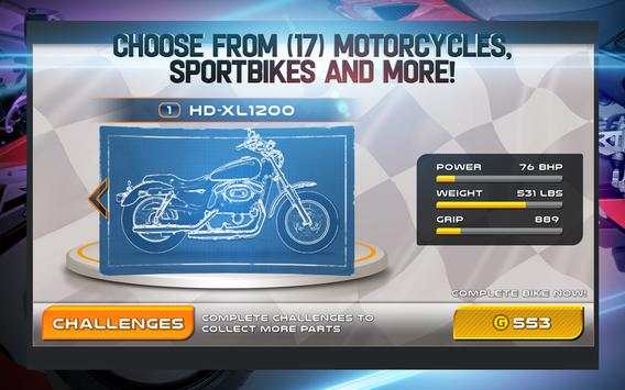 Drag Racing: Bike Edition screenshot 1