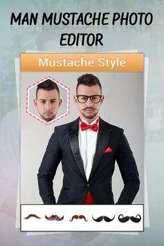 Man Mustache And Hair Style screenshot 2
