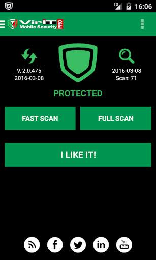 VirIT Mobile Security screenshot 1