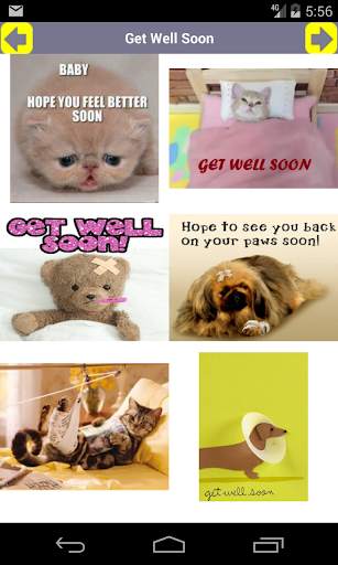 Get Well Soon Card, GIF, Video screenshot 7