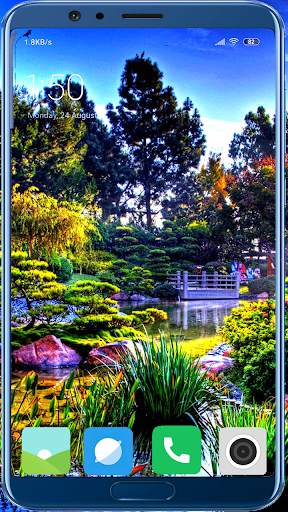 1000   Garden Full HD Wallpaper 1 تصوير الشاشة