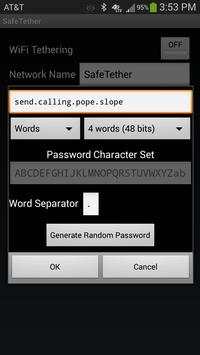 SafeTether -WiFi Tether screenshot 3