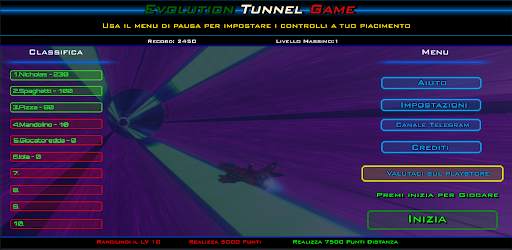 Evolution Tunnel Game screenshot 2