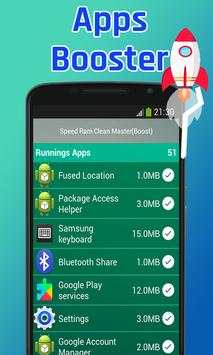 Speed Ram Clean Master(Boost) screenshot 7