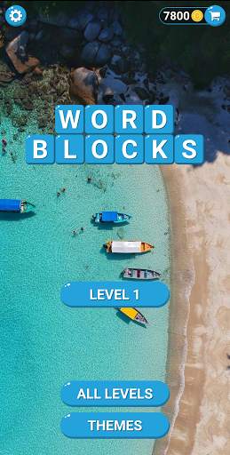 Word Blocks - Crush, Connect & Search Word Puzzle screenshot 1