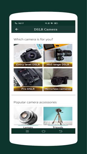 DSLR Camera Online Shopping App screenshot 3