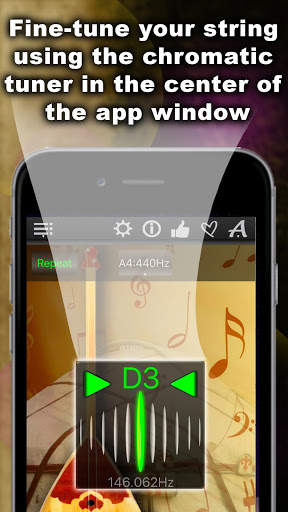 Chromatic Dombra Tuner screenshot 2