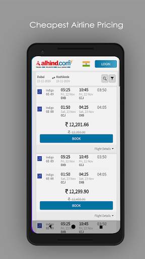 Alhind - Flight Booking App screenshot 2