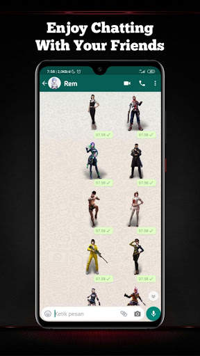 Free Fire Stickers For Whatsapp 2020 screenshot 5
