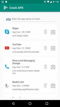 Crack APK(Extract APK,Share) 4 تصوير الشاشة