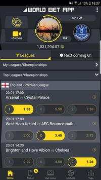 World Bet App screenshot 2