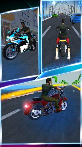 Racing Moto 3D screenshot 3