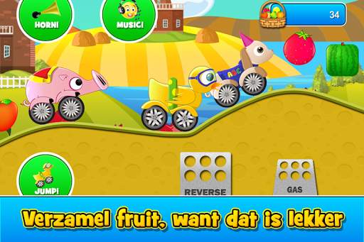 Animal Cars Racespelletje screenshot 5