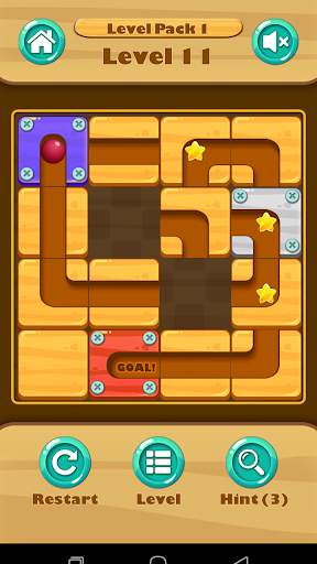 Drive The Ball - Slide the Red Ball Game screenshot 4
