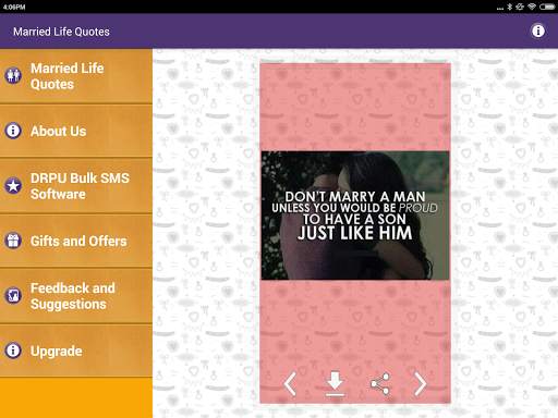 Husband Wife & Marriage Quotes screenshot 8