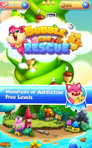 Bubble Cat Rescue screenshot 7