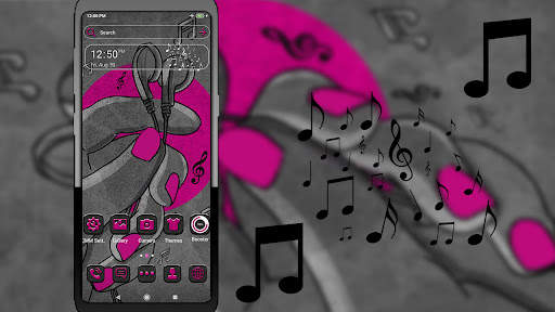 Girly Hand Launcher screenshot 1