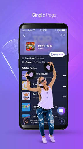 Radiona : Listen to Free Music, Radio & Podcasts screenshot 4