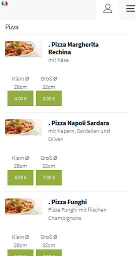 Pizzeria Danico Demo Shop screenshot 1