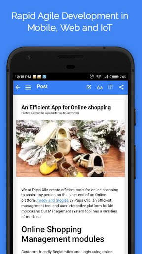 Pupa Clic | Mobile App - Web - IoT Development screenshot 3