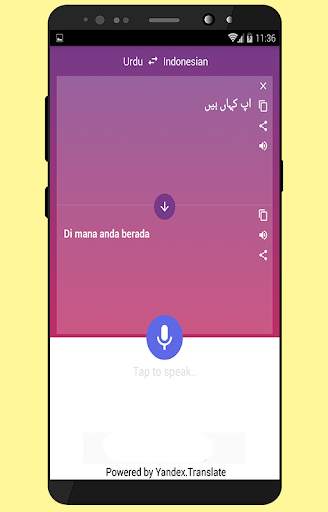 Indonesian to Urdu Translator 3 تصوير الشاشة