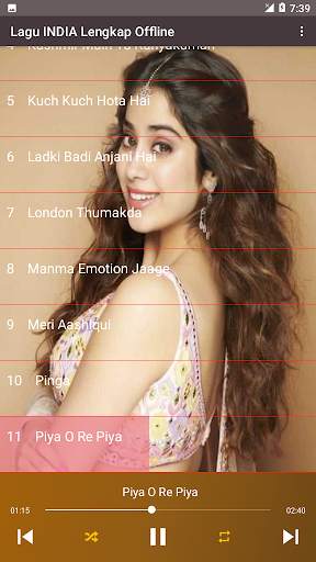 LAGU INDIA POPULER 2021 (BOLLYWOOD SONG) OFFLINE screenshot 5