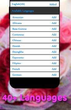 Pink Rose Keyboard Theme screenshot 4