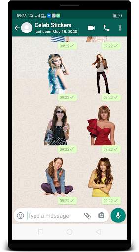 Miley Cyrus WAStickerApps : Stickers for Whatsapp screenshot 4
