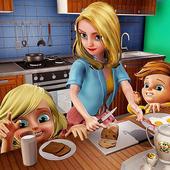 Virtual Mother Family Fun Kids Simulator icon