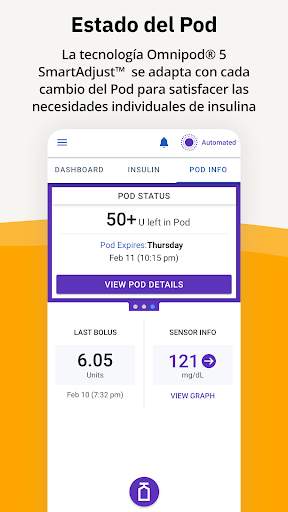 Omnipod® 5 App screenshot 4