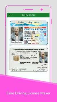 Driving Licence Maker Prank screenshot 5