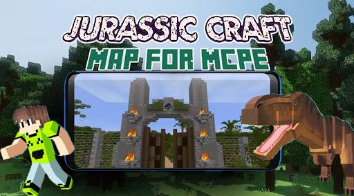 Maps Jurassic Craft for Minecraft screenshot 2